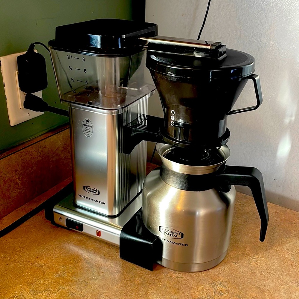 Technivorm Moccamaster 79212 KBTS Coffee Brewer, 40 oz, Polished Silver